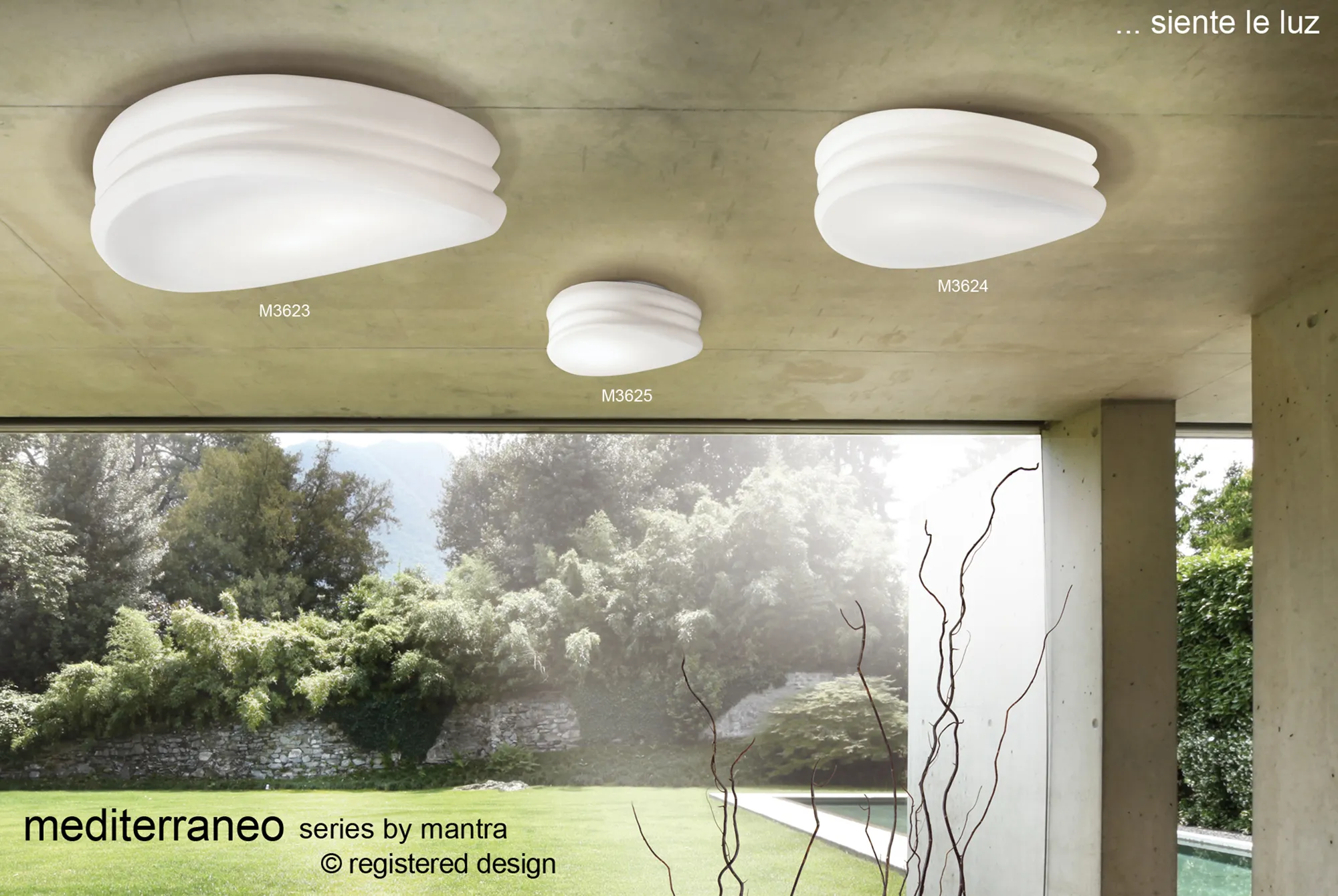Mediterraneo Ceiling Lights Mantra Flush Fittings Mediterraneo Ceiling Lights Mantra Flush Fittings